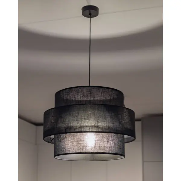 Подвесной светильник, люстра TK Lighting 4999 Calisto E27 1x15W IP20 черный - фото №3
