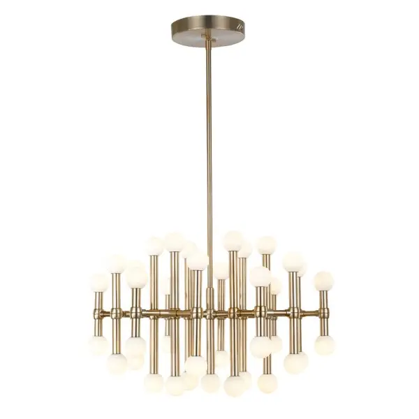 Люстра Italux MX16009008-37A B Giovanna Led 37x94.2W 3000K 6084Lm IP20