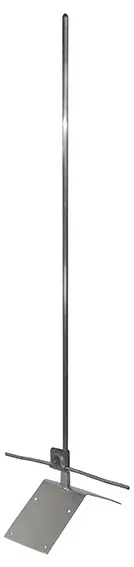 Блискавкоприймач на кутовий гребінь будівлі DKC NL6100 Ø12мм довжиною 1м