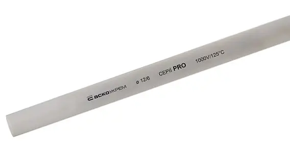 Серая термоусадочная трубка Аско-Укрем PRO Ø 12,0/6,0 (A0150040530) Серая термоусадочная трубка Аско-Укрем PRO Ø 12,0/6,0 (A0150040530)