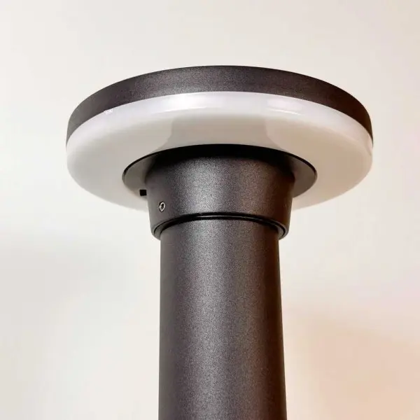 Светильник фасадный Violux HYATT-R 12 Вт IP65 черный (500510) - фото №1