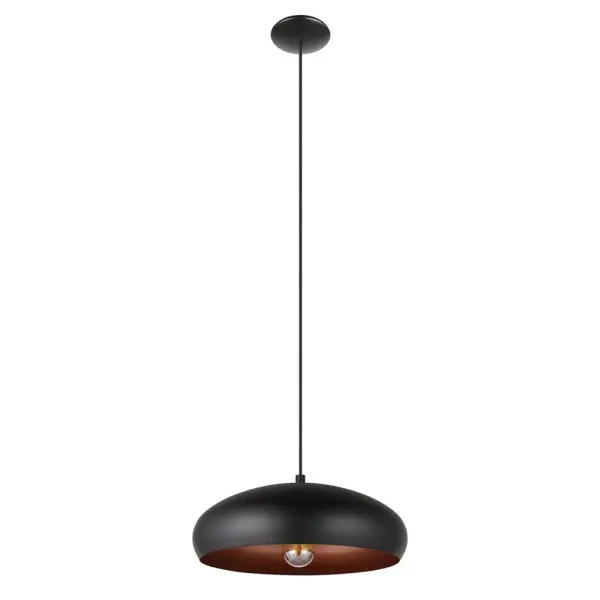 Подвесной светильник, люстра Eglo 94605 Mogano E27 1x60W IP20 черный - фото №4