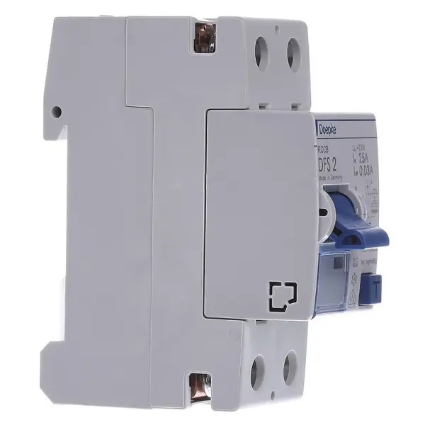 Пристрій захисного відключення Doepke DFS 1Р+N 40А АС 100мА - фото №2