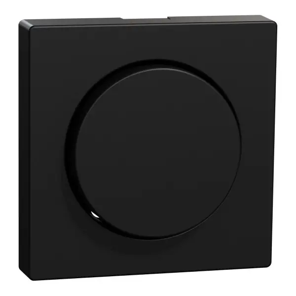 Центральна панель світлорегулятора Merten System M, MEG5250-0403 чорна матова Центральна панель світлорегулятора Merten System M, MEG5250-0403 чорна матова