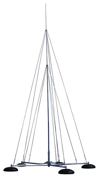 Комплект блискавкоприймальної щогли DKC NL1110 висотою 10м (без бетонної основи)