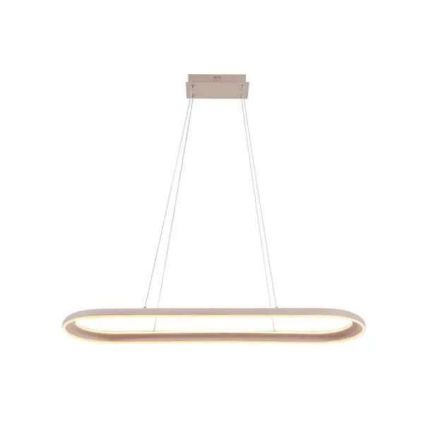 Люстра Goldlux 338037 Cashmere LED 1x80W 4000K 10500Lm IP20 бежевая - фото №3