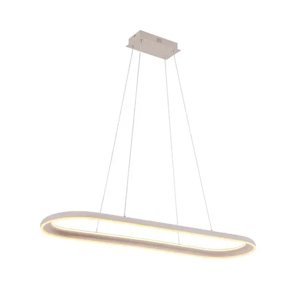 Люстра Goldlux 338037 Cashmere LED 1x80W 4000K 10500Lm IP20 бежевая - фото №4