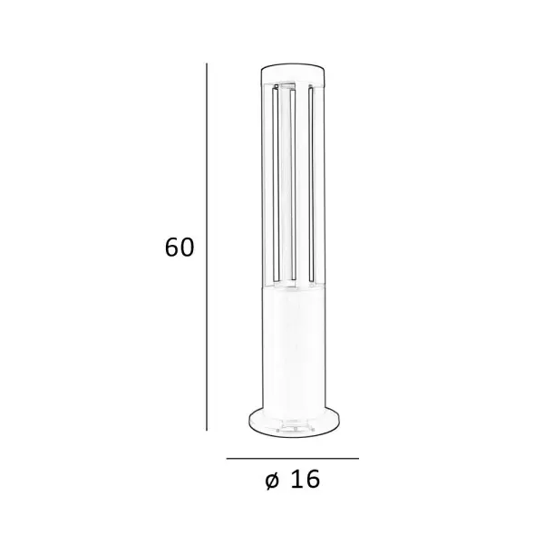 Уличный светильник Italux OFL-50757-M-BK Ratel LED 1x10W 3000K 350Lm IP54 черный - фото №4