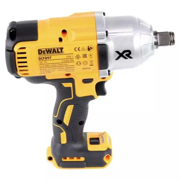 Бесщеточный ударный гайковерт DeWALT DCF897NT 18В - фото №1 Бесщеточный ударный гайковерт DeWALT DCF897NT 18В - фото №1