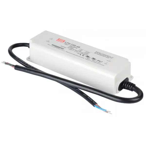 Блок питания Mean Well 153.6W DC48V IP67 (LPV-150-48) Блок питания Mean Well 153.6W DC48V IP67 (LPV-150-48)