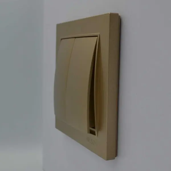 Выключатель Nilson Thor золото 2кл ( 27151003 ) - фото №2