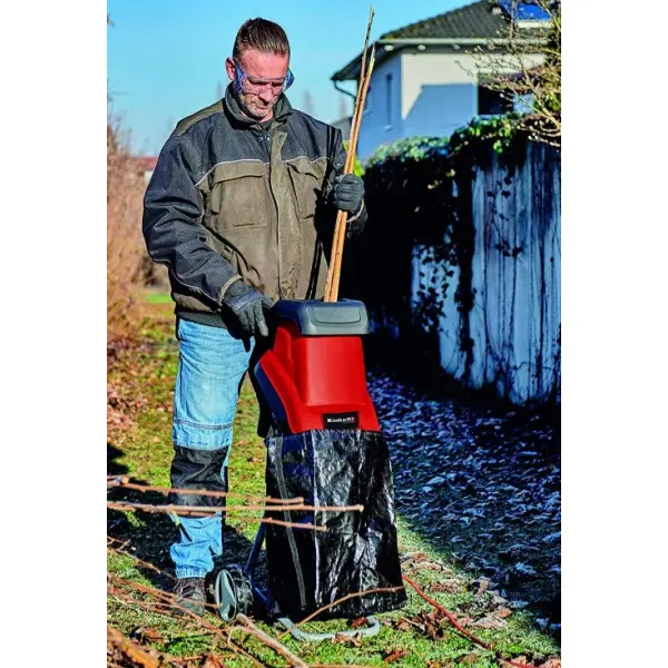 Садовий подрібнювач Einhell 3430330 GC-KS 2540 Ø40мм 2000Вт з ножовим валом - фото №9