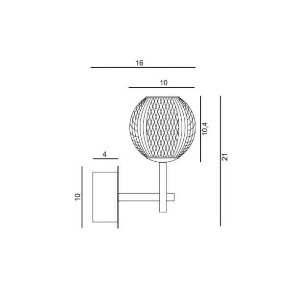 Бра, настенный светильник Azzardo AZ6013 Edem LED 1x4.2W 3000K 336Lm IP20 черный - фото №3 Бра, настенный светильник Azzardo AZ6013 Edem LED 1x4.2W 3000K 336Lm IP20 черный - фото №3