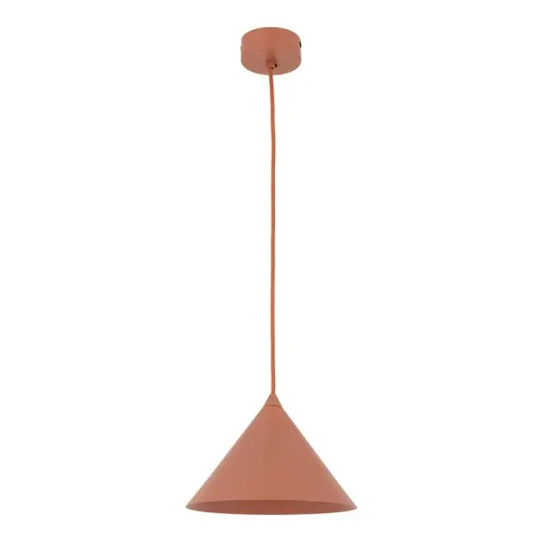 Підвісний світильник, люстра TK Lighting 10076 Cono S E27 1x15W IP20 цегляний Підвісний світильник, люстра TK Lighting 10076 Cono S E27 1x15W IP20 цегляний