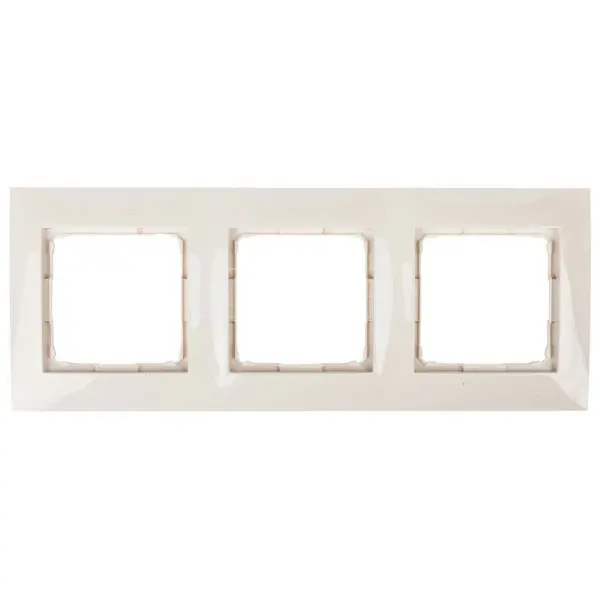Потрійна рамка Kontakt Simon Simon 54 Premium DR3/41 (кремовий)