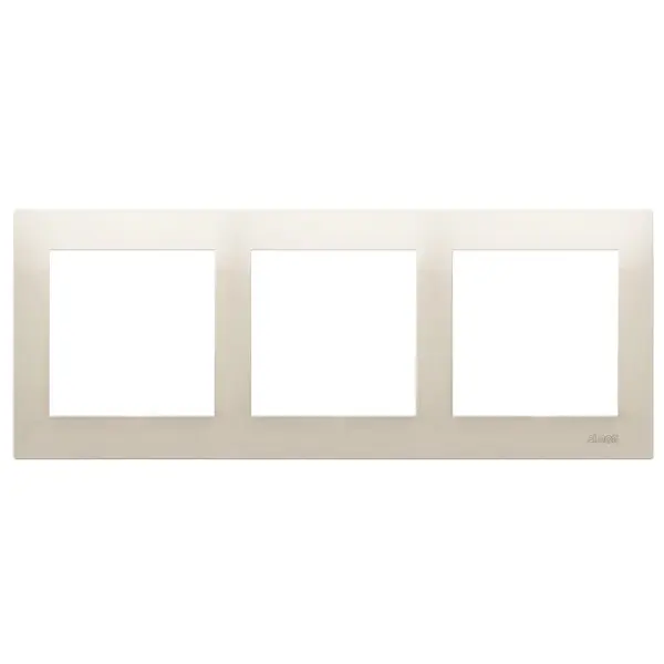Потрійна рамка Kontakt Simon Simon 54 Premium DR3/41 (кремовий) - фото №1