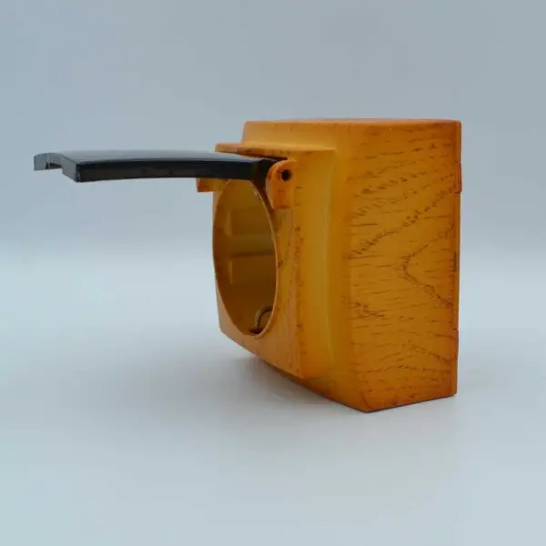 Розетка Nilson Themis дуб 1-на з заземленням з кришкою ( 26251018 ) - фото №3