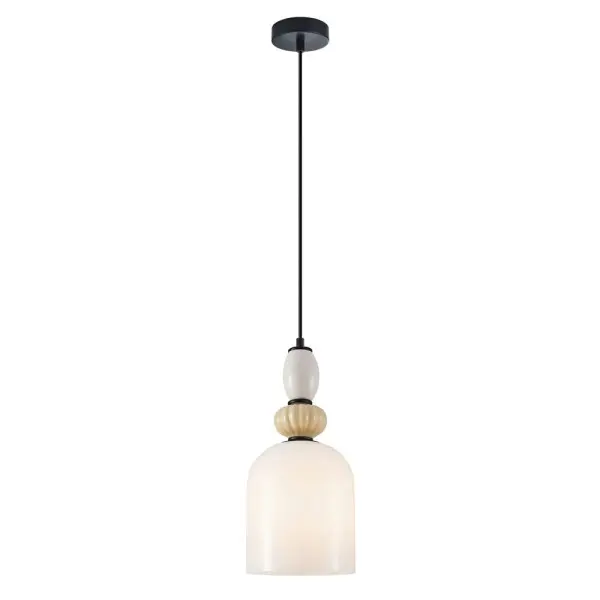 Подвесной светильник, люстра Italux PND-36573-1B-BK-WH Bonata E27 1x40W IP20 разноцветный