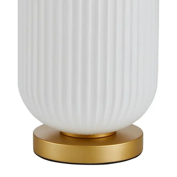 Настольная лампа Italux TB-28798-1-GD-WH Olmeto E27 1x10W IP20 золотая - фото №2 Настольная лампа Italux TB-28798-1-GD-WH Olmeto E27 1x10W IP20 золотая - фото №2