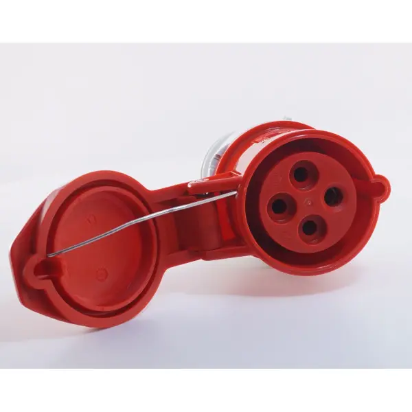 Трифазний переносний роз'єм WALTHER WL330406 (3P+E) 32А 380V IP44 - фото №2