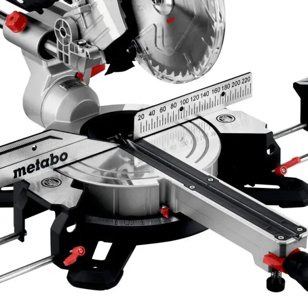 Торцювальна пила з тяговою функцією Metabo KGS 254 M 1800Вт диск 92х305 4500 об/хв LED (613254000) - фото №2 Торцювальна пила з тяговою функцією Metabo KGS 254 M 1800Вт диск 92х305 4500 об/хв LED (613254000) - фото №2