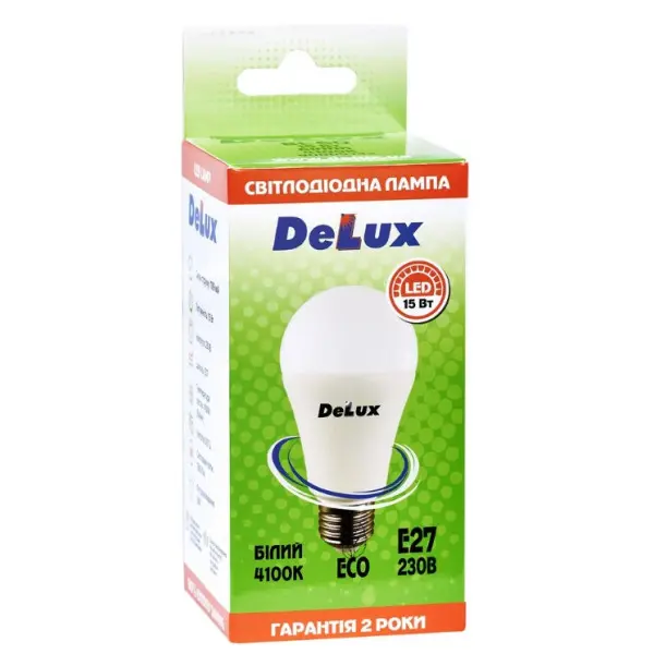 Светодиодная лампа DELUX BL 60 15Вт 4100K 220В E27 - фото №2 Светодиодная лампа DELUX BL 60 15Вт 4100K 220В E27 - фото №2