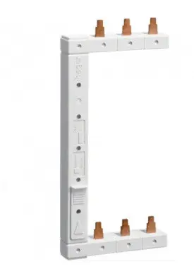 Шина гребінчаста Hager KCL363L 3P 63 А 2-рядна ліва