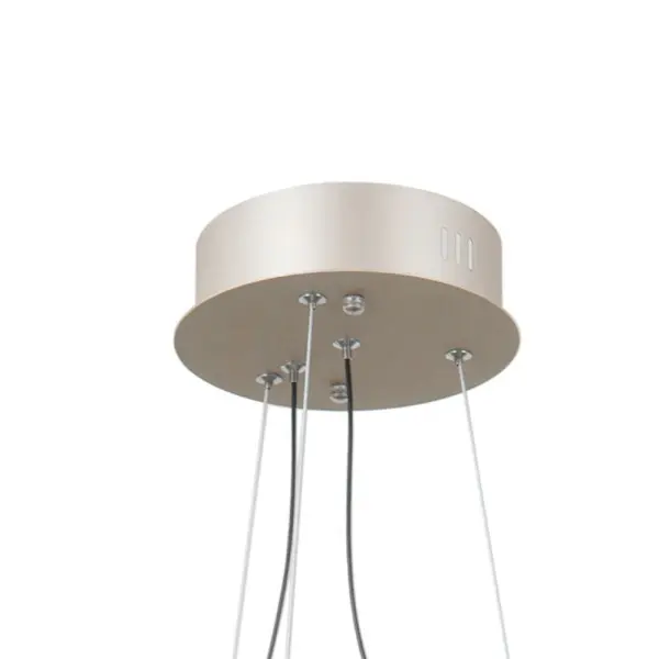 Подвесной светильник, люстра Italux PND-34386-1-CH-CL Horna LED 1x36W 3000K 2098Lm IP20 никелевый - фото №3
