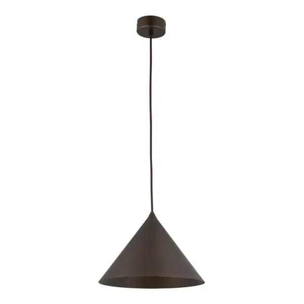 Підвісний світильник, люстра TK Lighting 10037 Cono M E27 1x15W IP20 коричневий Підвісний світильник, люстра TK Lighting 10037 Cono M E27 1x15W IP20 коричневий