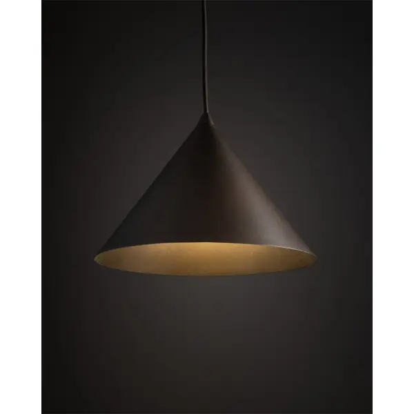 Підвісний світильник, люстра TK Lighting 10037 Cono M E27 1x15W IP20 коричневий - фото №1 Підвісний світильник, люстра TK Lighting 10037 Cono M E27 1x15W IP20 коричневий - фото №1
