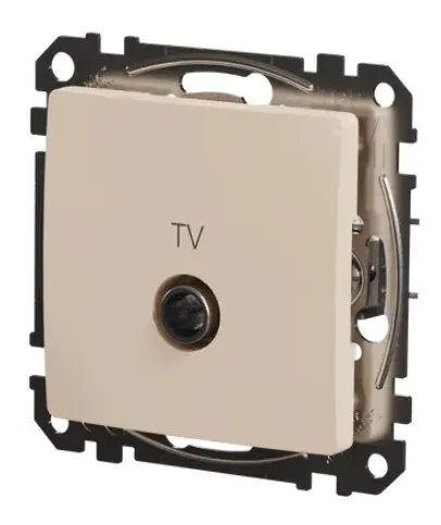 Кінцева TV-розетка 4 дБ Schneider Electric Sedna Design & Elements бежева SDD112471 - фото №4 Кінцева TV-розетка 4 дБ Schneider Electric Sedna Design & Elements бежева SDD112471 - фото №4