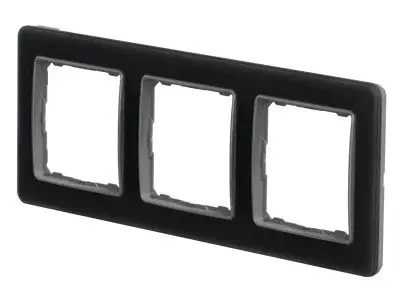 Рамка 3-постовая Schneider Electric Sedna Elements искусственное матовое стекло SDD362803 - фото №4 Рамка 3-постовая Schneider Electric Sedna Elements искусственное матовое стекло SDD362803 - фото №4