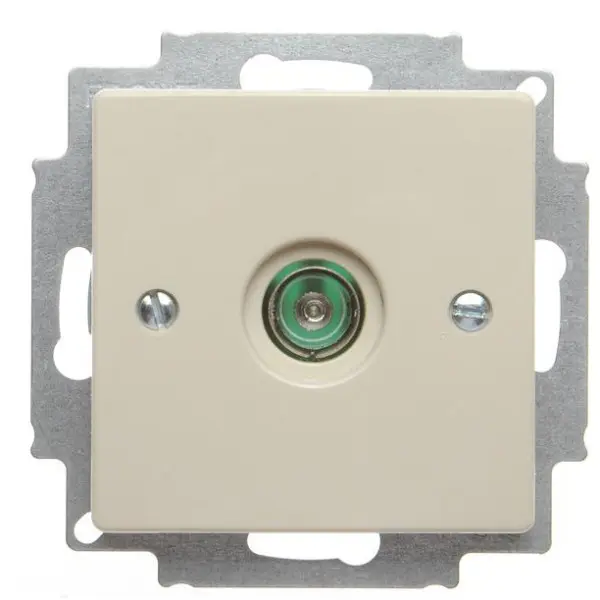 TV розетка ABB Basic 55 2CKA001724A4280 1743-01-92-507 (слоновая кость)
