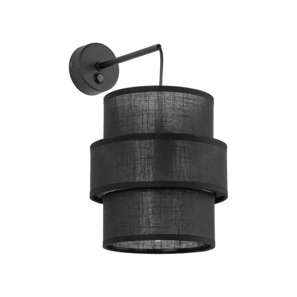 Бра, настенный светильник TK Lighting 5955 Calisto E27 1x15W IP20 черный