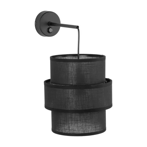 Бра, настенный светильник TK Lighting 5955 Calisto E27 1x15W IP20 черный - фото №2