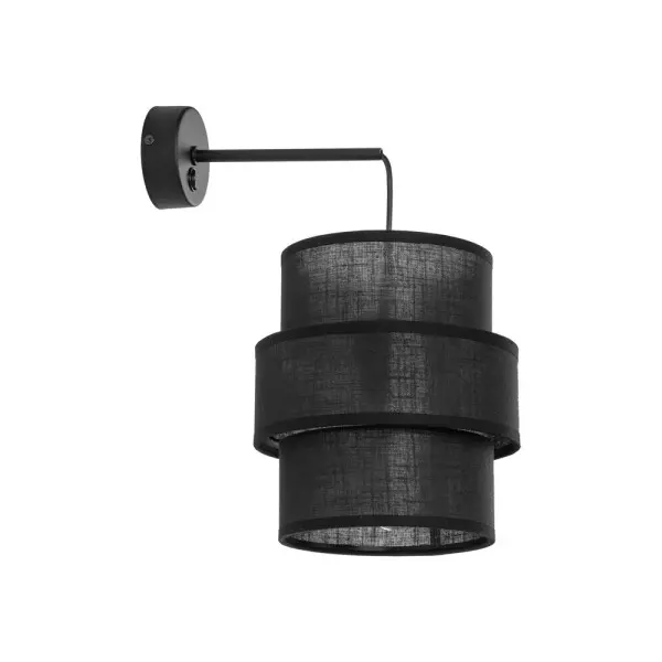 Бра, настенный светильник TK Lighting 5955 Calisto E27 1x15W IP20 черный - фото №3