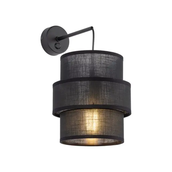 Бра, настенный светильник TK Lighting 5955 Calisto E27 1x15W IP20 черный - фото №4
