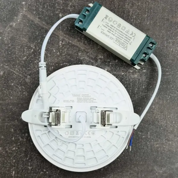 Светильник LED даунлайт Violux ADAMANT 18W 4200K круг IP20 белый ( 100160 ) - фото №3