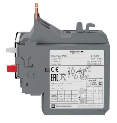 Тепловое реле Schneider Electric LRE12 Е 5,5-8A - фото №4