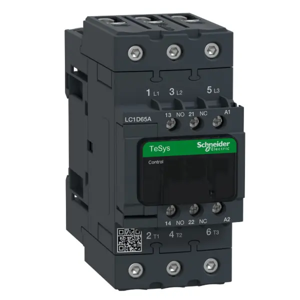 Контактор Schneider Electric TeSys Deca 3Р, 65A, 3НО 220В Контактор Schneider Electric TeSys Deca 3Р, 65A, 3НО 220В