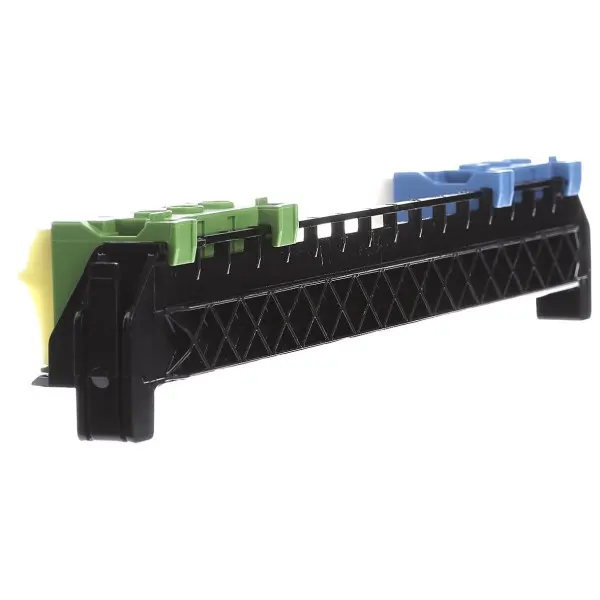 Шини (з утримувачем) РЕ та N Hager VZ461 для 1-рядних щитків Volta - фото №2