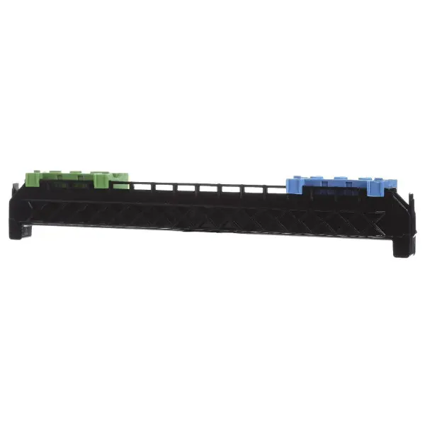 Шини (з утримувачем) РЕ та N Hager VZ461 для 1-рядних щитків Volta - фото №3