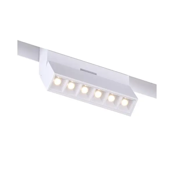 Магнитный трековый светильник Kloodi KDMG-BOOK112 DL 6W 3K WH LED 480Lm IP20 белый - фото №1 Магнитный трековый светильник Kloodi KDMG-BOOK112 DL 6W 3K WH LED 480Lm IP20 белый - фото №1
