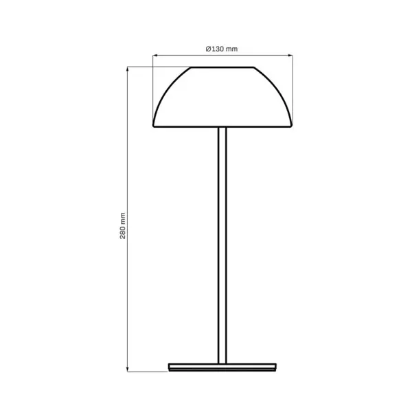 Светильник уличный портативный Goldlux 329950 Tanzania LED 1x1,8W 2700K 160Lm IP44 черный - фото №3