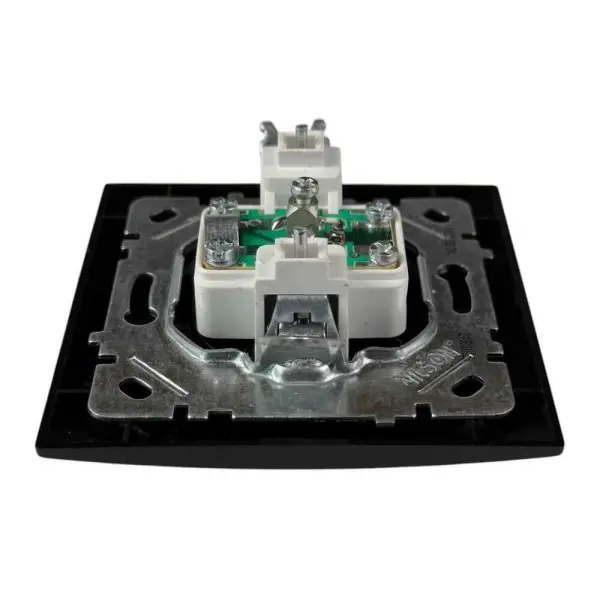 Розетка Nilson Touran черная мат TV ( 24381029 ) - фото №2