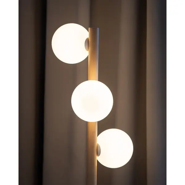 Торшер TK Lighting 5809 Estera G9 3x8W IP20 бежевый - фото №4 Торшер TK Lighting 5809 Estera G9 3x8W IP20 бежевый - фото №4