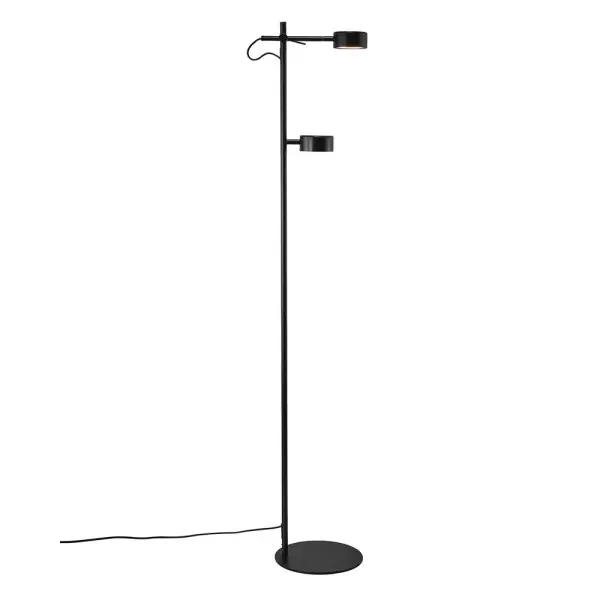 Торшер Nordlux 2010844003 Clyde LED 2x8W 2700K 350Lm IP20 черный Торшер Nordlux 2010844003 Clyde LED 2x8W 2700K 350Lm IP20 черный