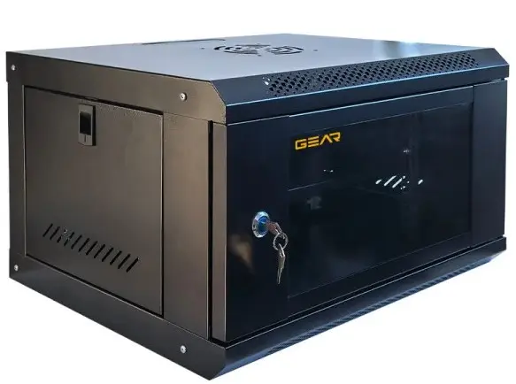 Серверный шкаф с полкой GEAR GWMSN-6U-600-600 6U 600x600мм Серверный шкаф с полкой GEAR GWMSN-6U-600-600 6U 600x600мм