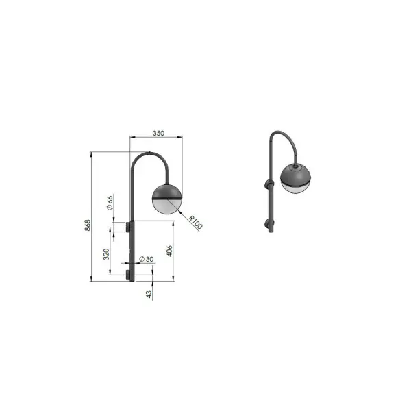 Бра, настінний світильник Pikart 26862-1 Kilinski E27 1x60W IP20 - фото №3
