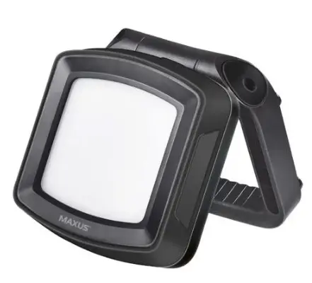 Фонарь Maxus Portable Emergency LED Light 8Вт 4100K IP65 5000mAh IP65 черный (MAX-8W-BLK-EM)